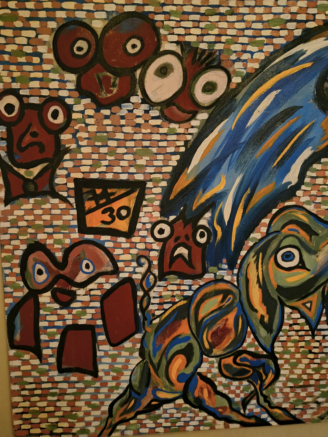XL ORIGINAL Abstract canvas painting - photo 2