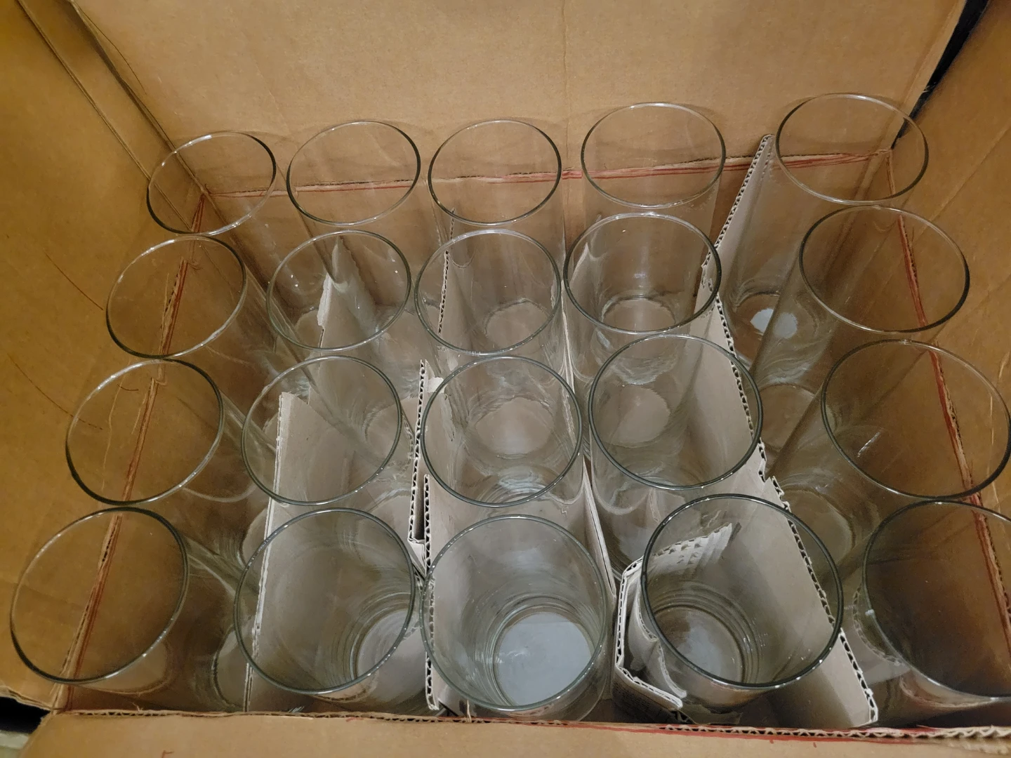 Clear Cylinder Glass Vases and Candles - photo 3