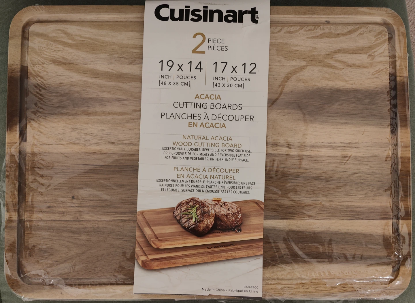 Cuisinart Acacia Cutting Board (19*14) - photo 2