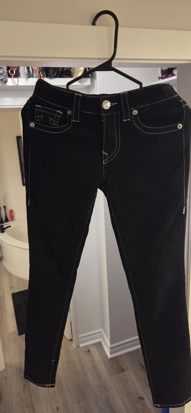 True Religion Jennie Curvy Super Skinny Jeans Size 26 - photo 3