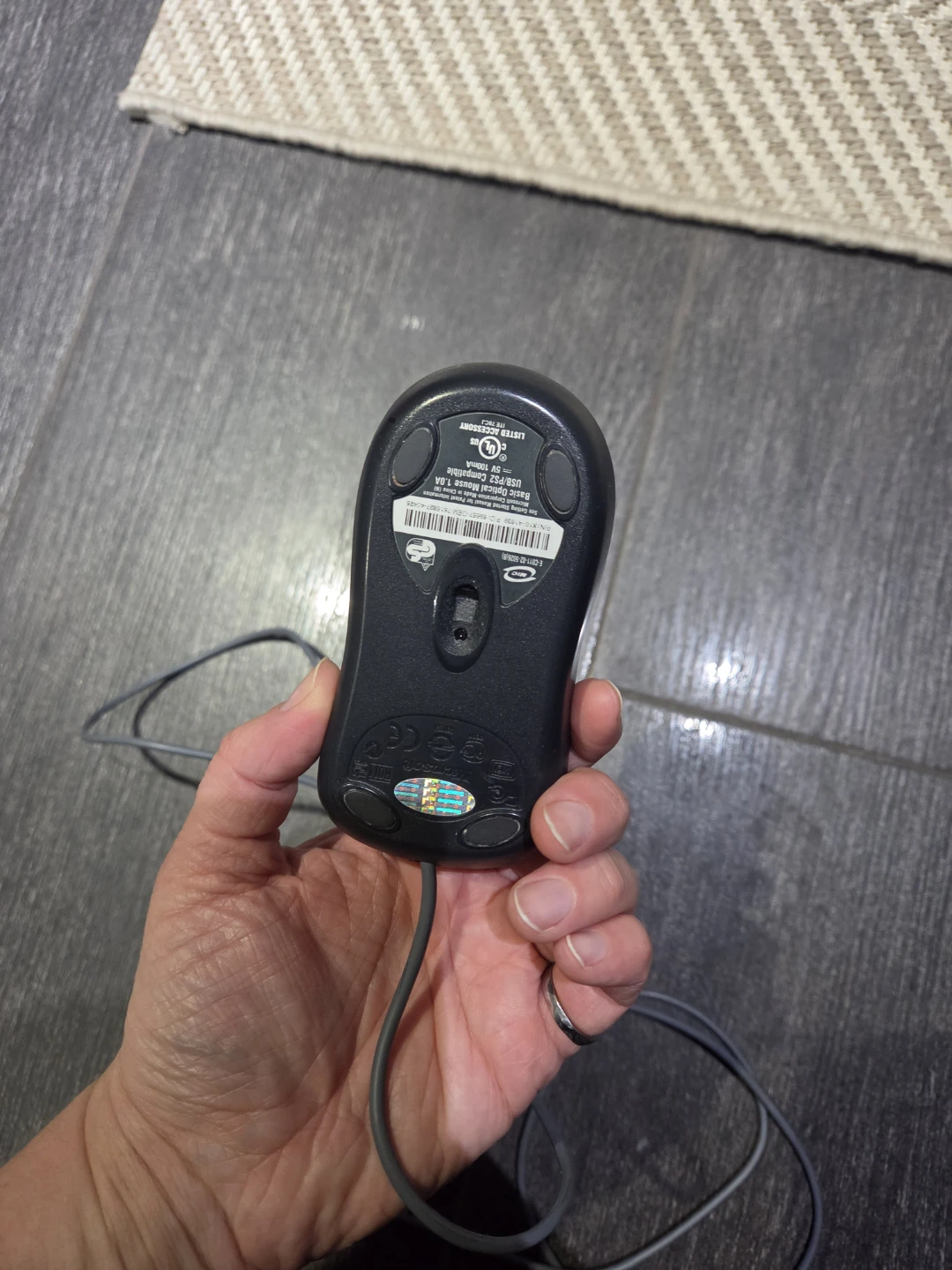 Microsoft Basic Corded Optical Mouse