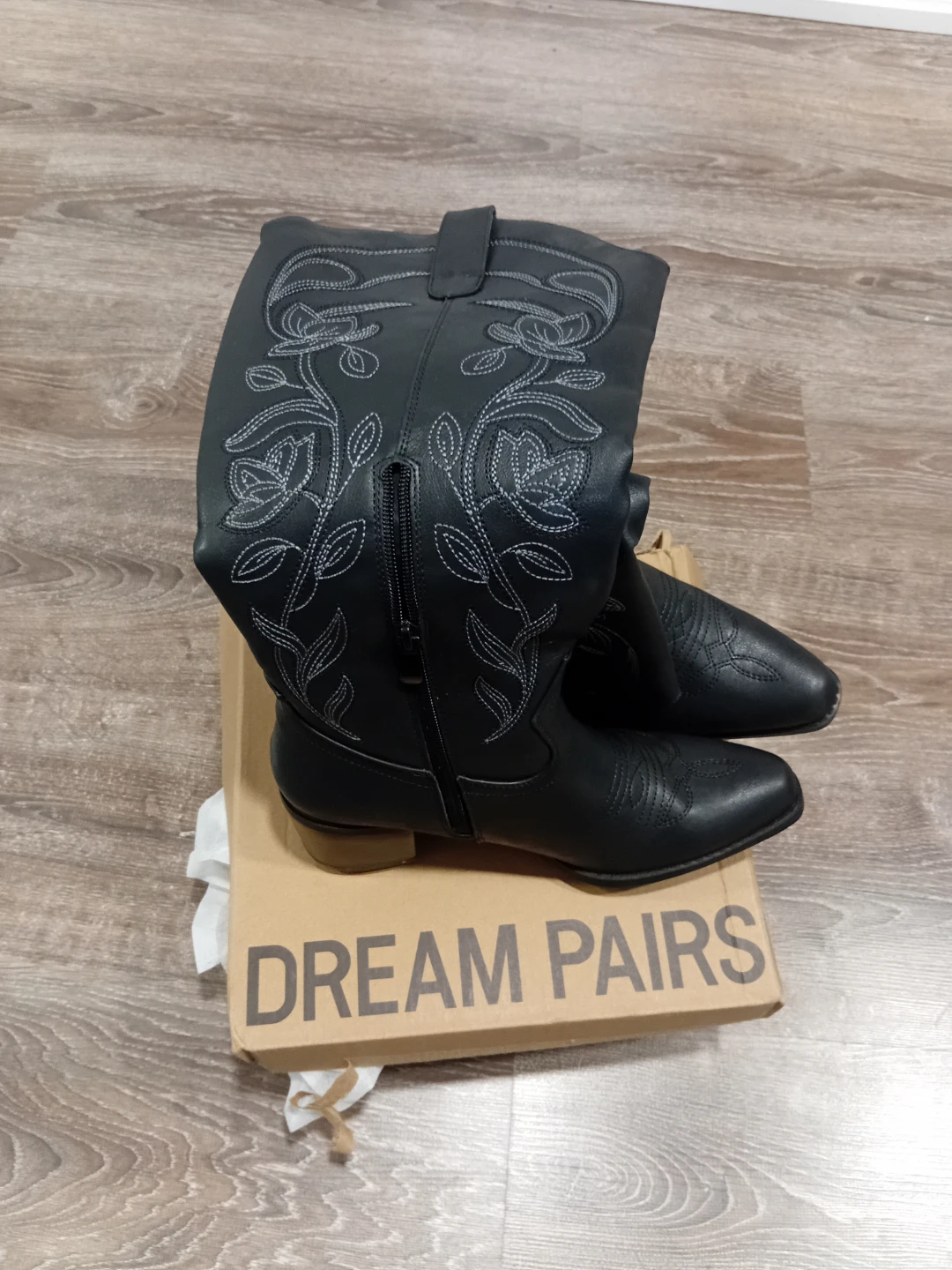 Dream Pairs Black Western Boots - photo 2