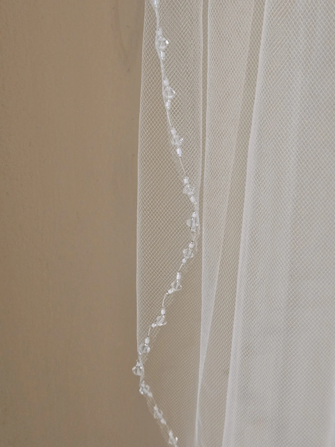 Beaded Wedding Veil - photo 4