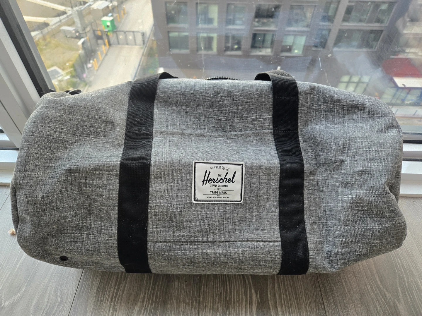 Herschel Supply Co. Grey Duffel Bag