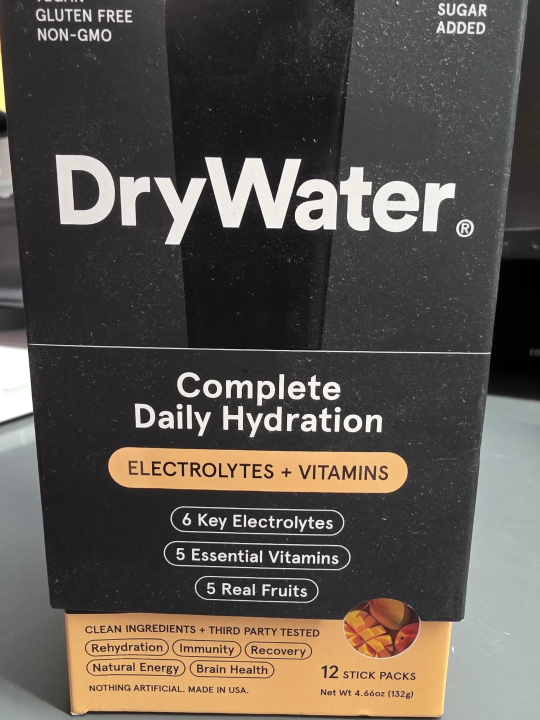 DryWater Complete Daily Hydration 12 Stick Packs