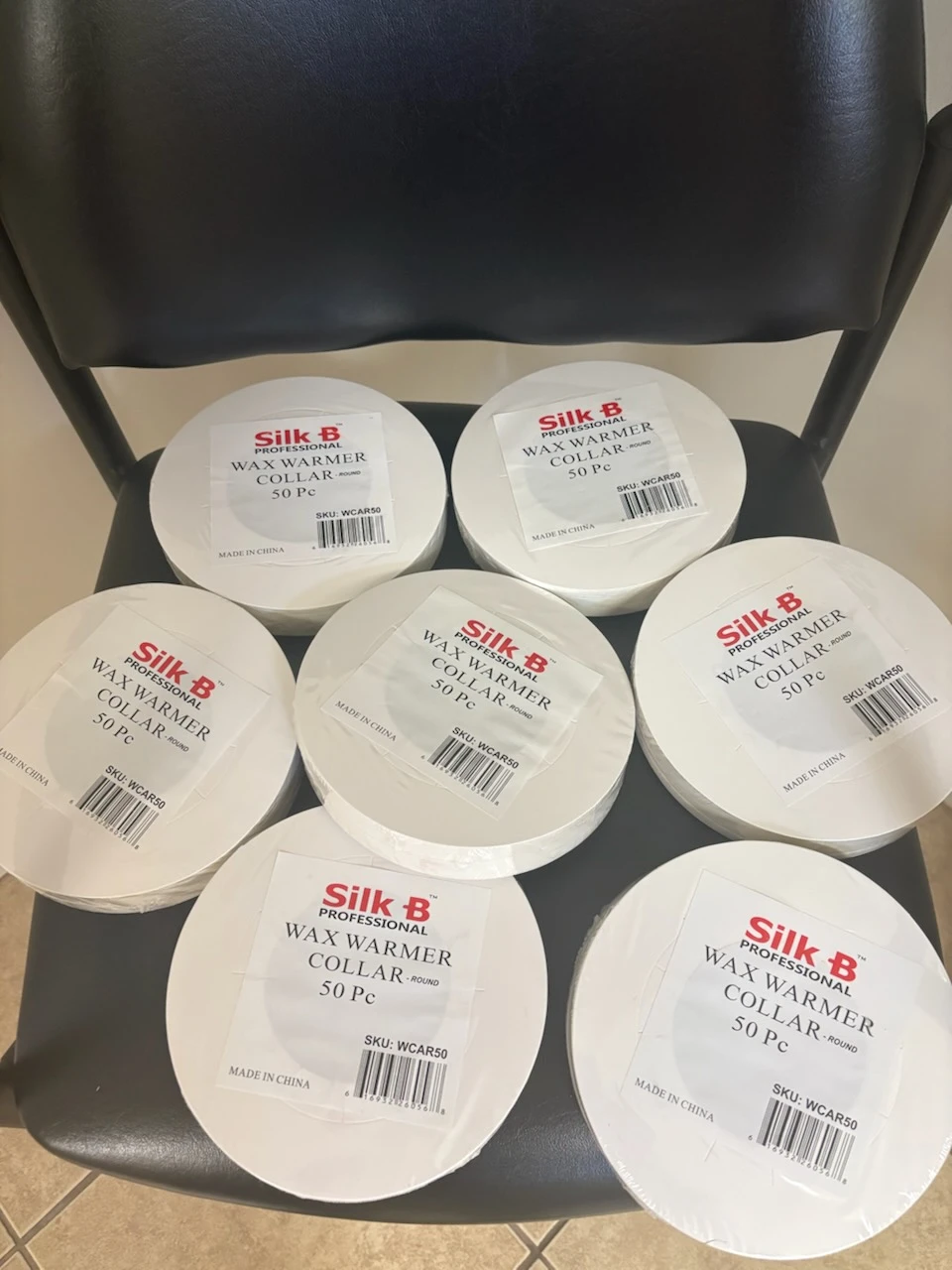 Silk B Professional Wax Warmer Collars - 350 Pieces