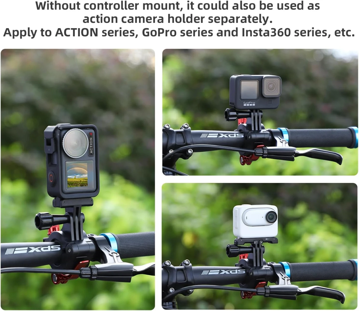 Aluminum Bike Handlebar Mount - photo 3