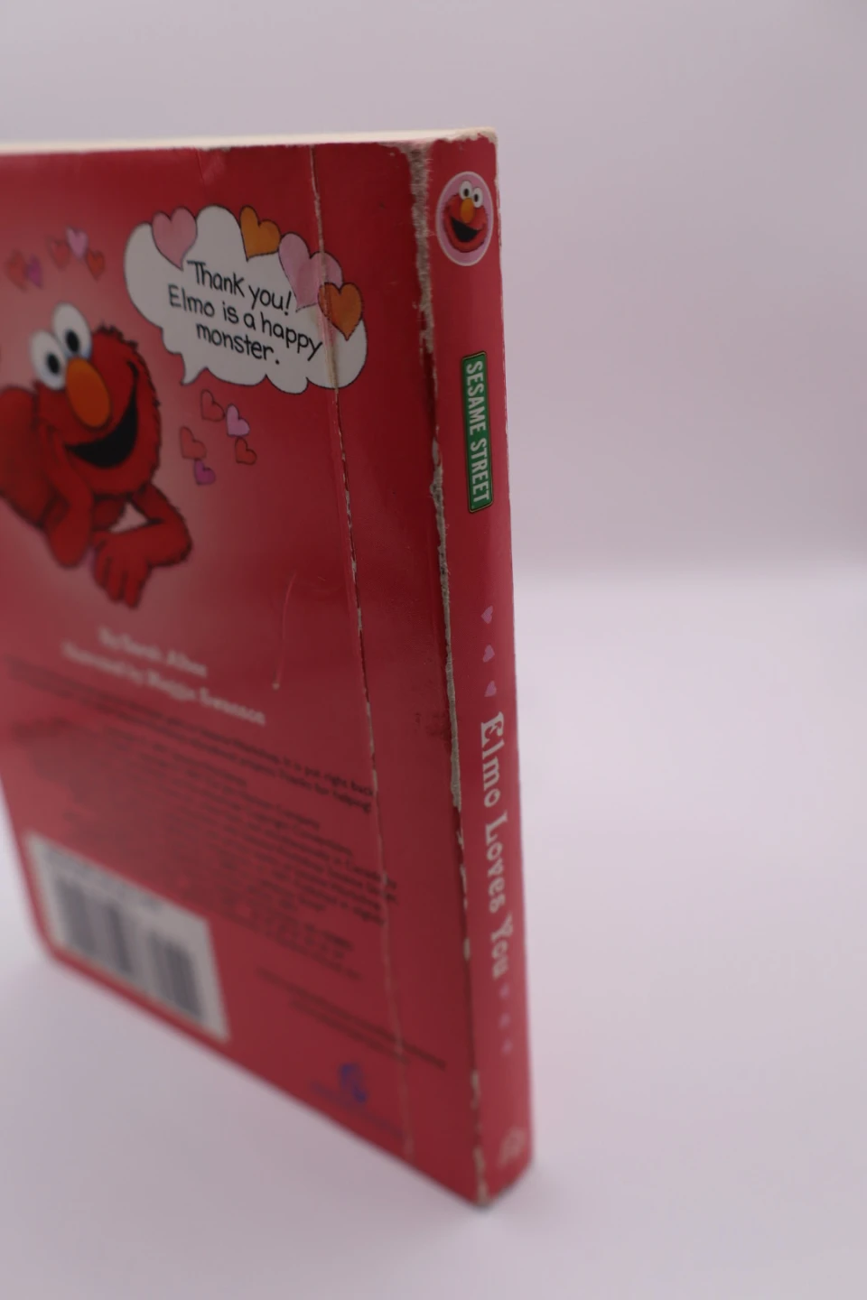 Elmo Loves You Sesame Street Children's Book - photo 2