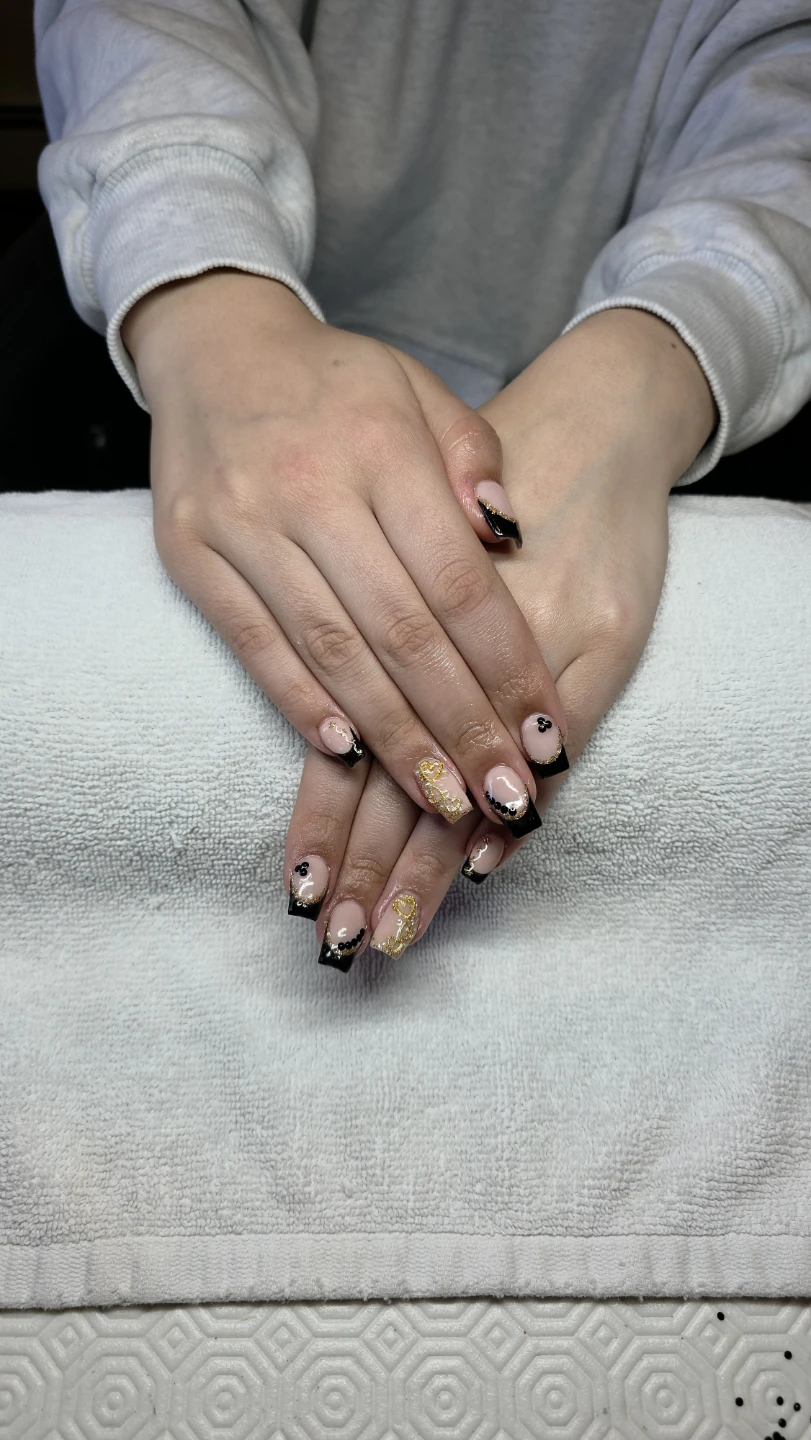 Halloween acrylic and gel nails - photo 4