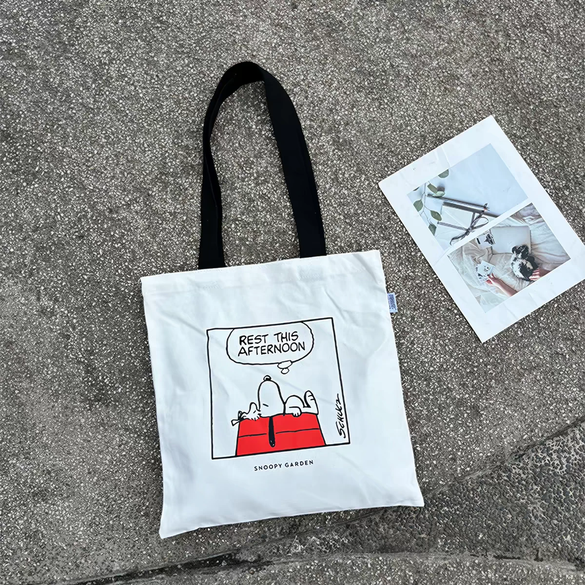 Snoopy Garden Tote Bag new - photo 3