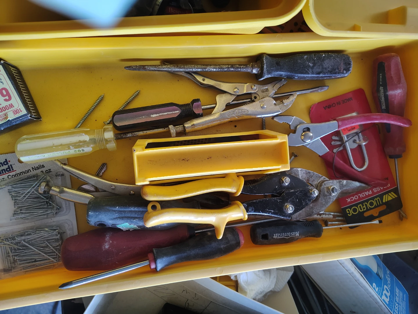 Assorted Hand Tools and Dremel Moto-Tool