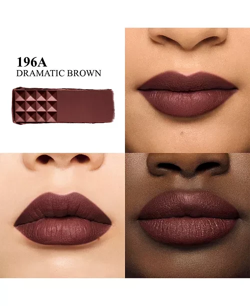 Valentino Spike Matte Lipstick 196A Dramatic Brown - photo 2