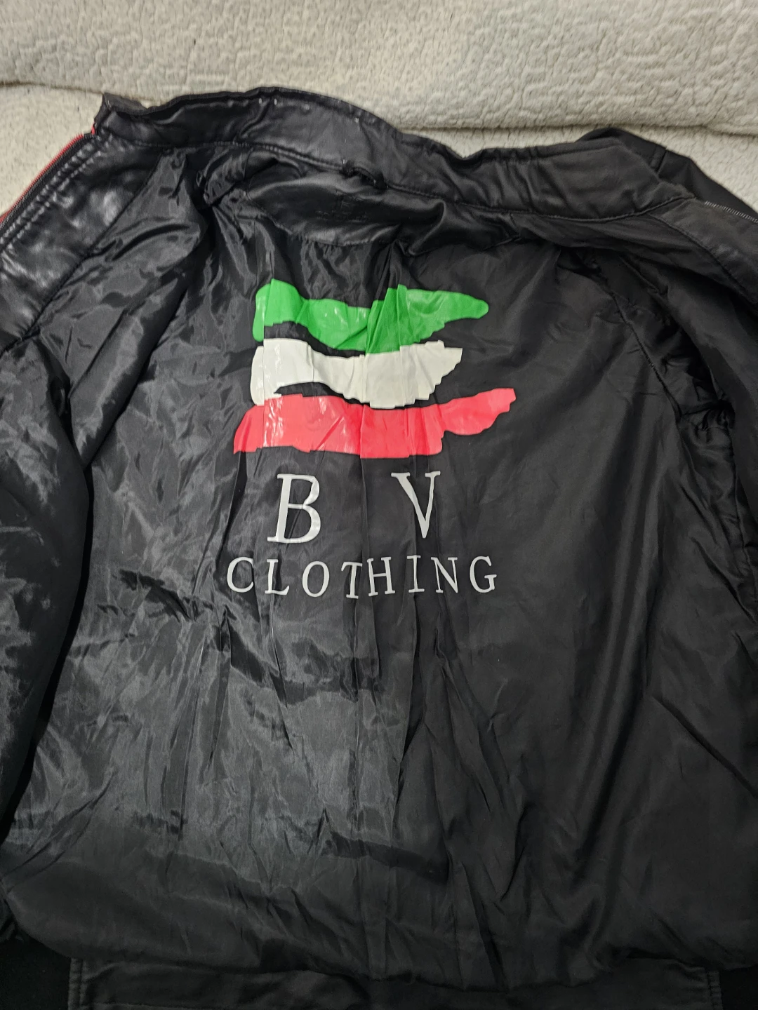BV Clothing Black Faux Leather Jacket - photo 3