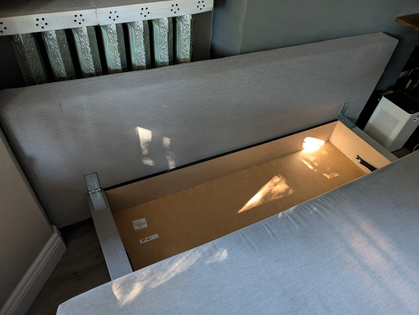 IKEA Sofa Bed with Storage - photo 2