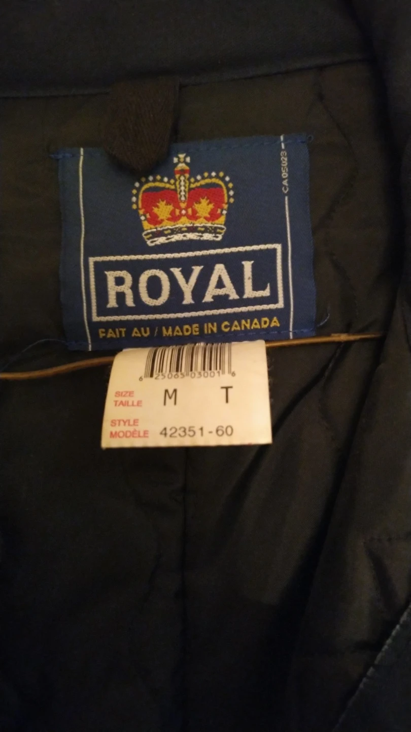 Royal Work Coveralls Size M