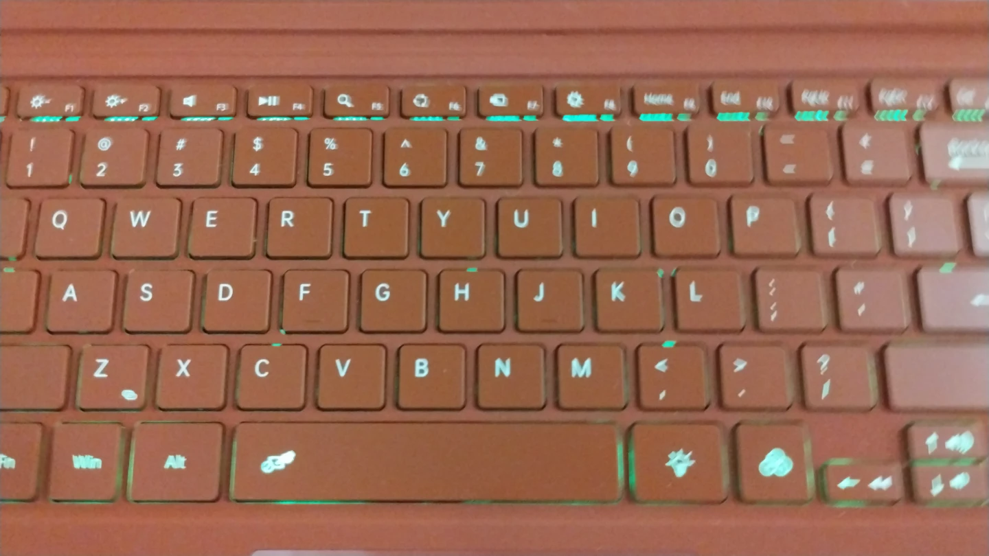 MS Surface Pro 3 & above Compatible Keyboard - Orange Brown - photo 5