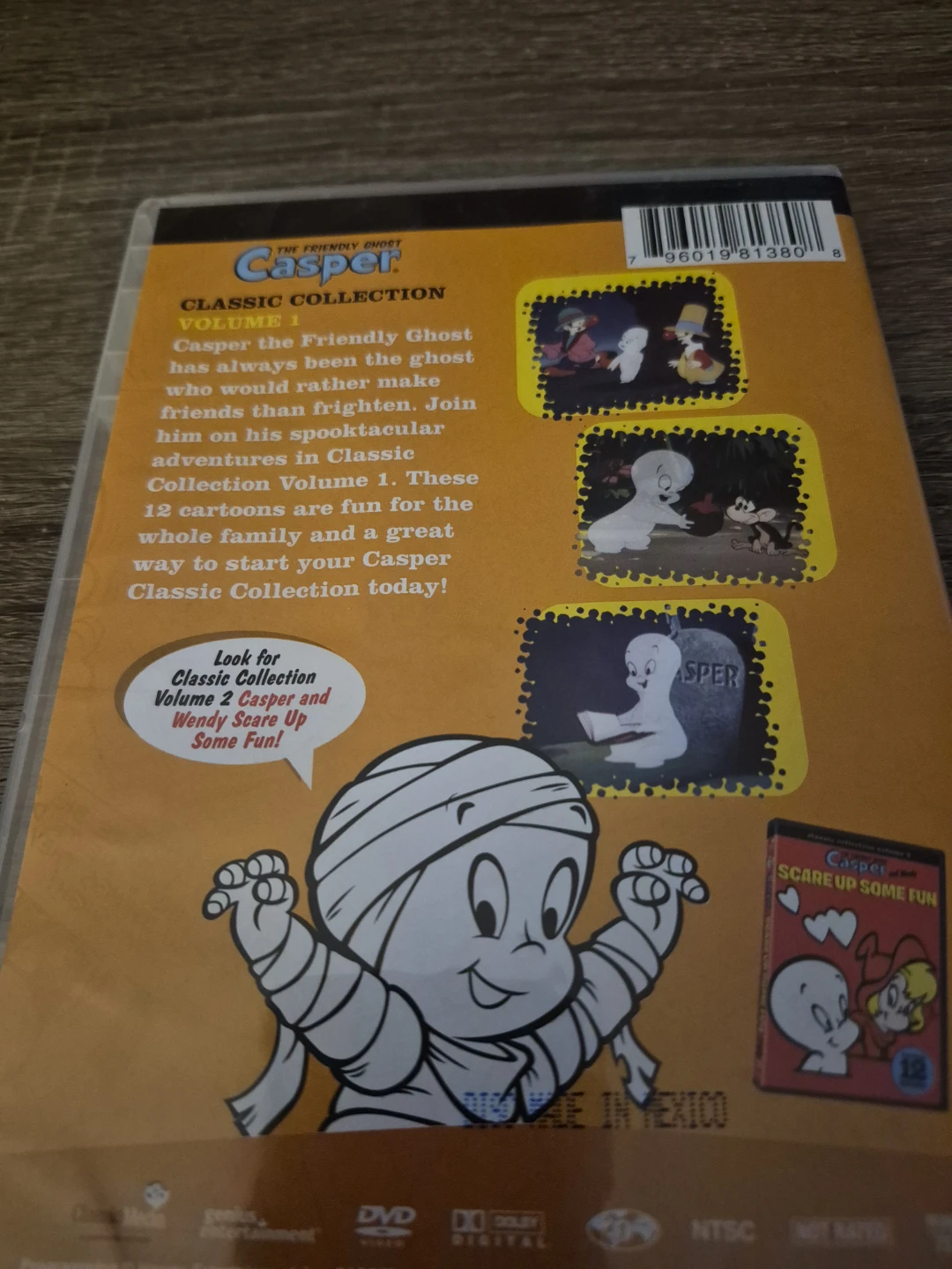 Casper the Friendly Ghost Trick Or Treat DVD - photo 2