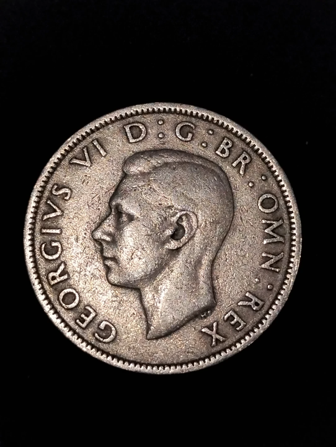 1948 United Kingdom Two Shillings Coin