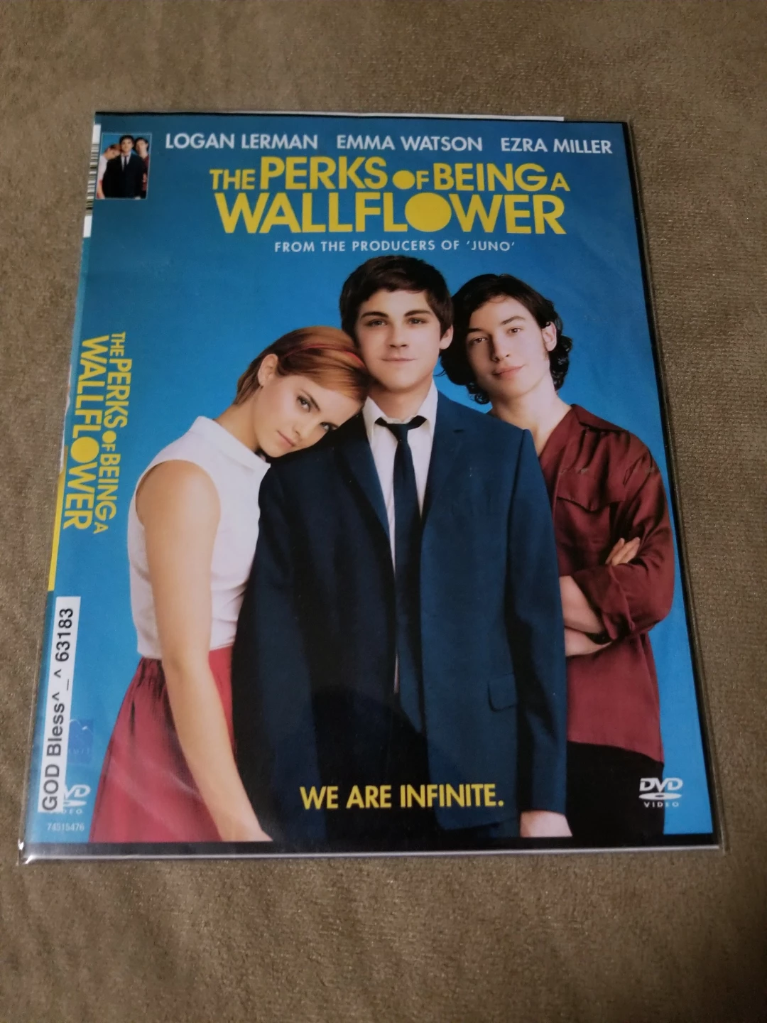 The Perks Of Being A Wallflower  DVD