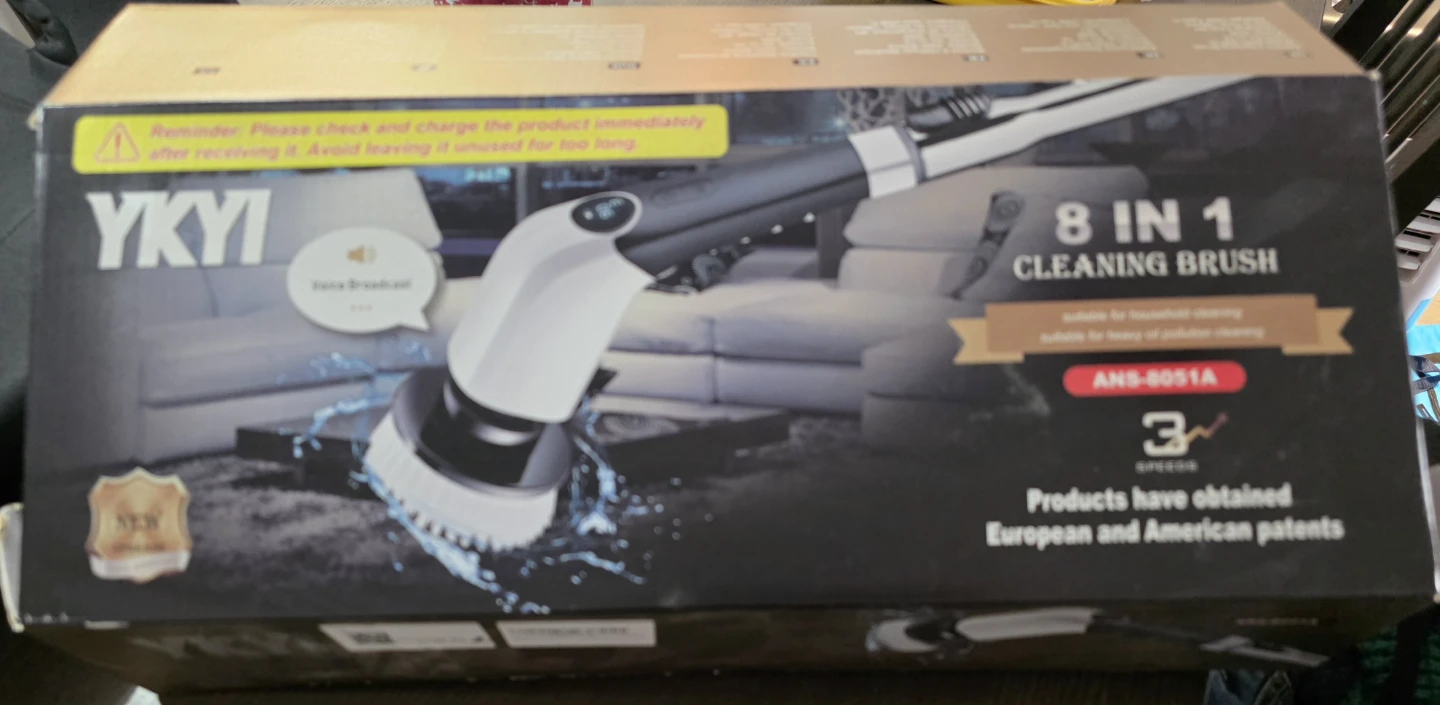YKYI 8 in 1 Electric Cleaning Brush ANS-8051A