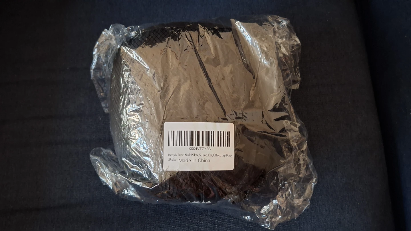 NEW Memory Foam Travel Neck Pillow - photo 2
