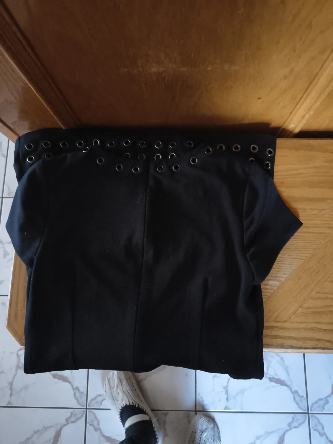 Michael Kors Black Grommet Detail Dress - photo 4