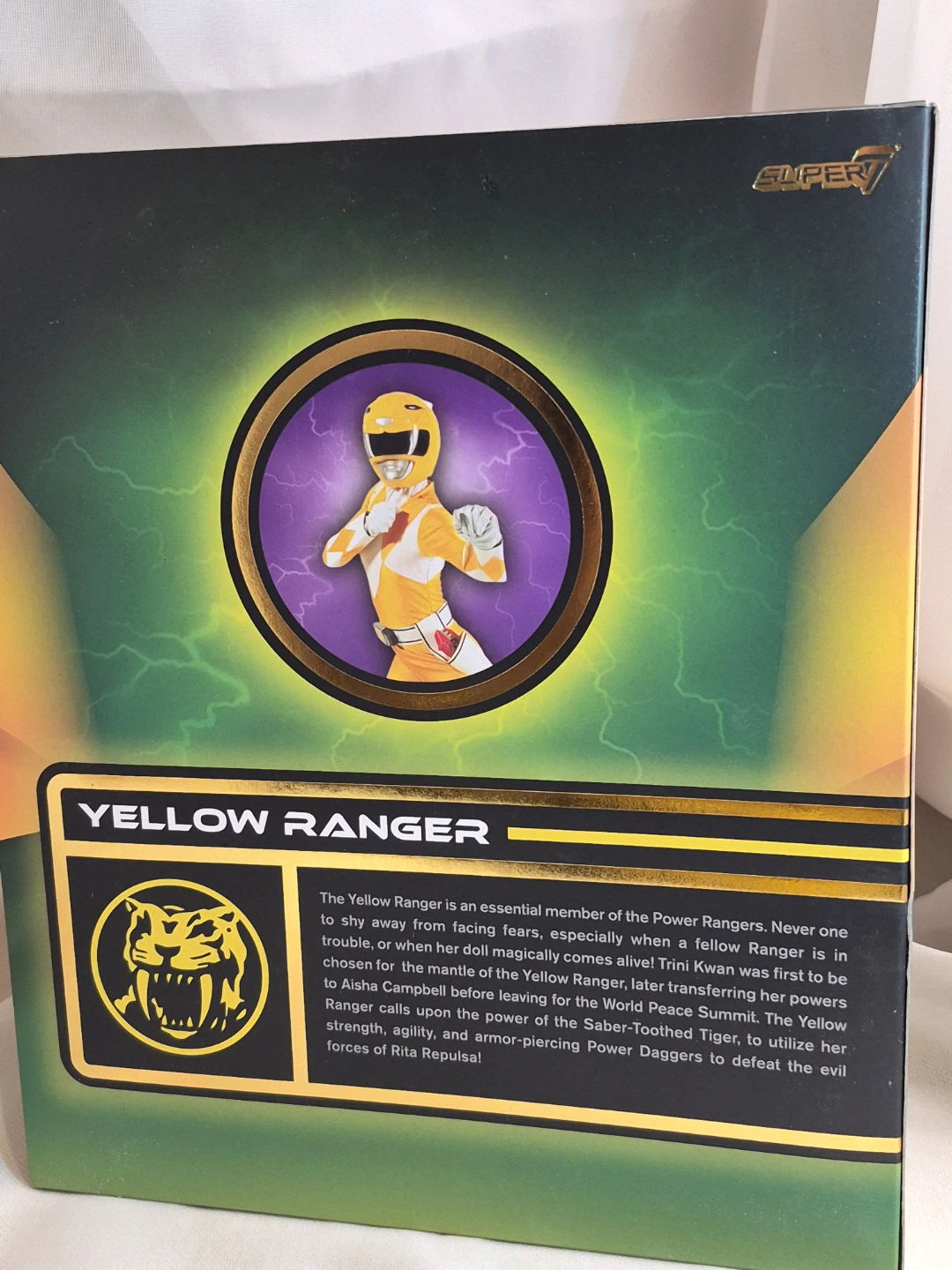Ultimates! Mighty Morphin Power Rangers Yellow Ranger 2022 - photo 4