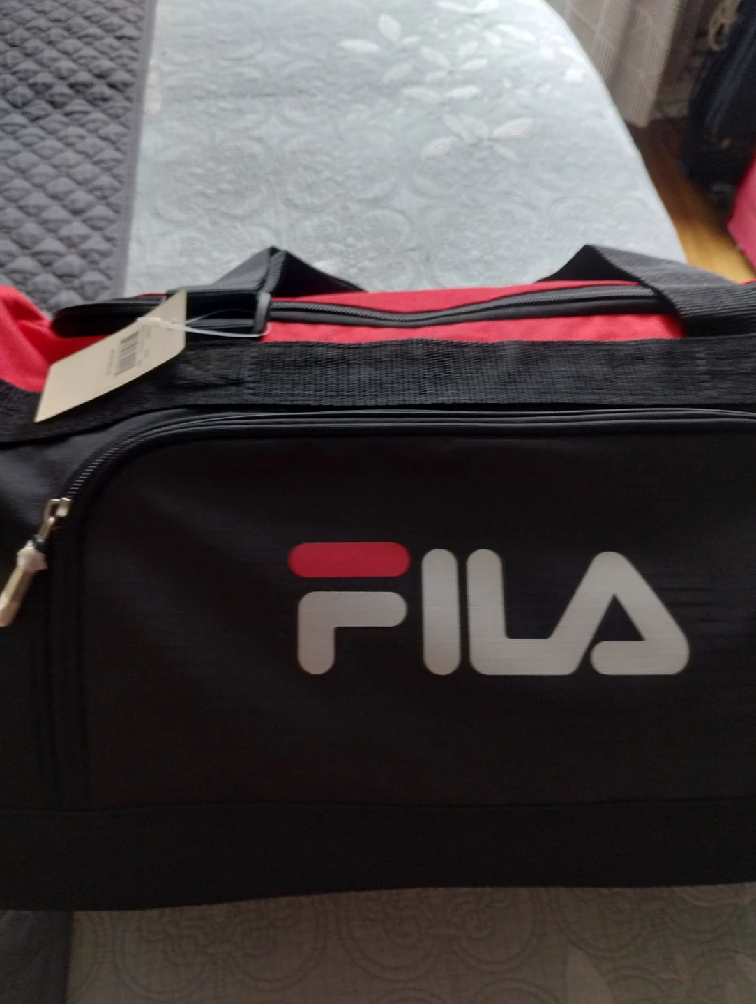 New Fila Duffle Bag Red and Black