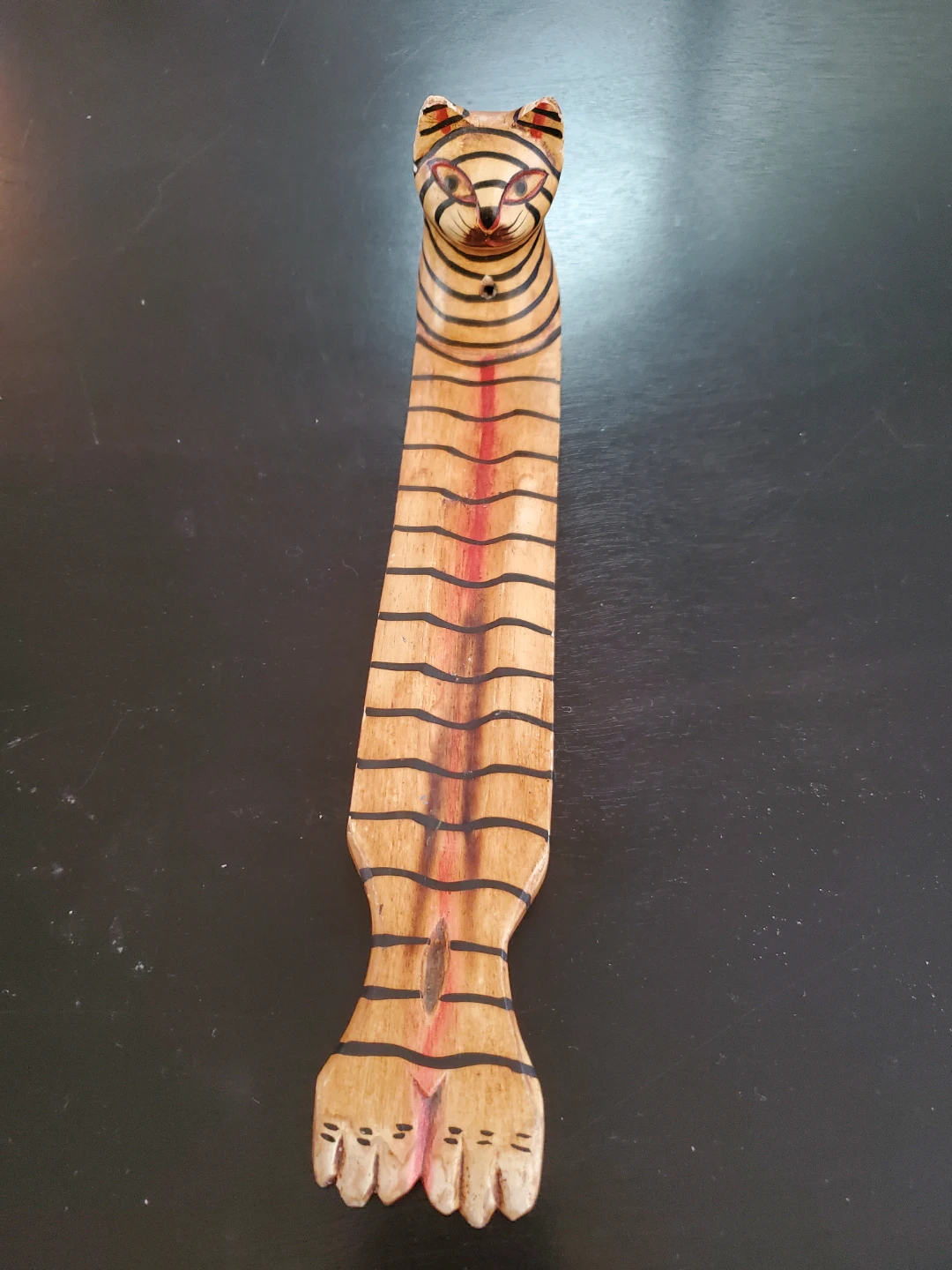 Wooden Tiger Incense Holder