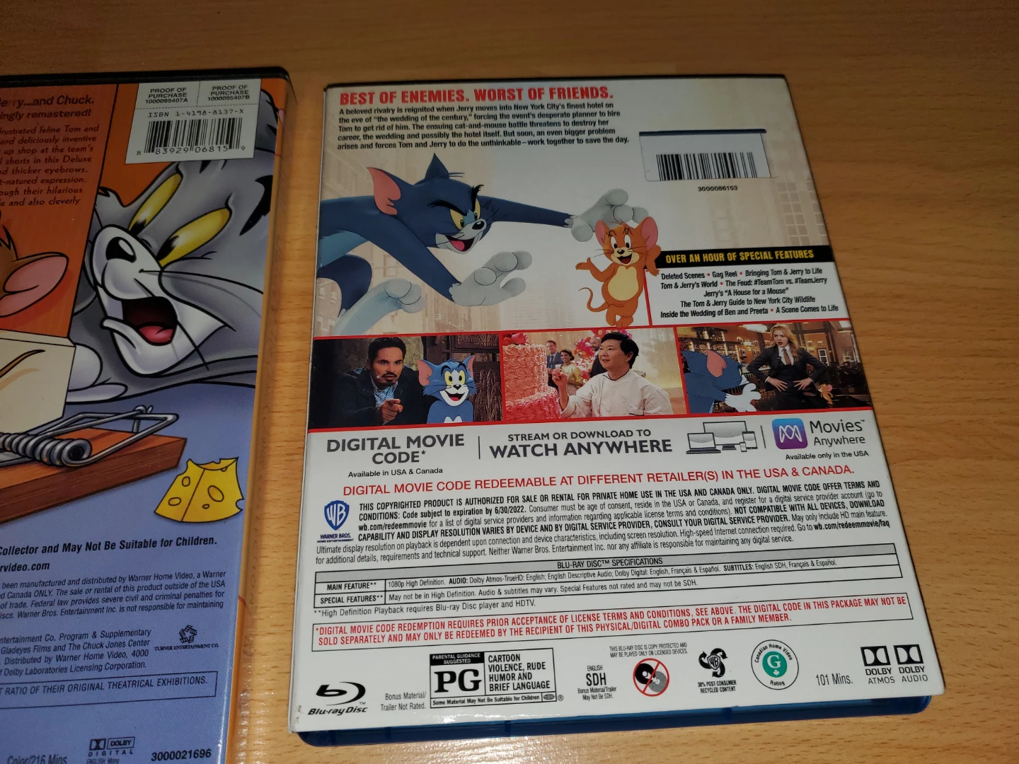 (Both for $30) Tom & Jerry Movie and The Chuck Jones Collection - photo 3