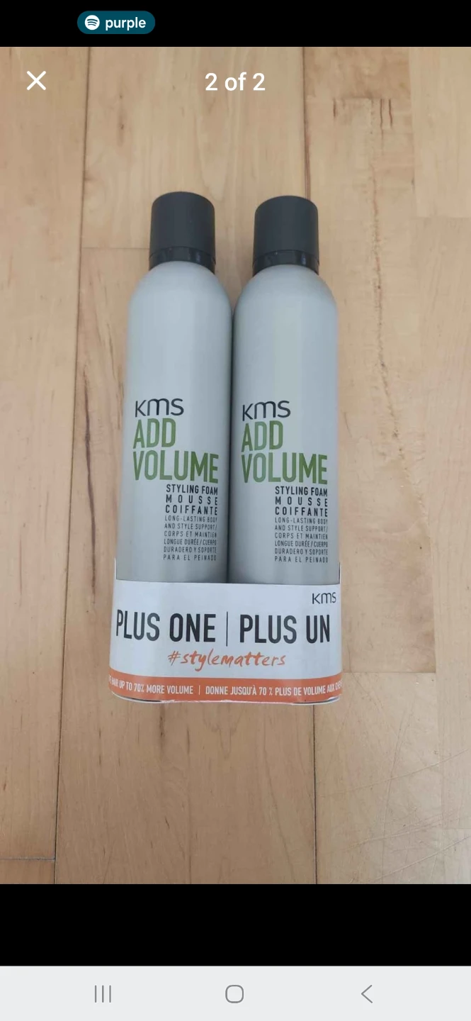 KMS Add Volume Styling Foam Mousse (Brand New) - photo 2