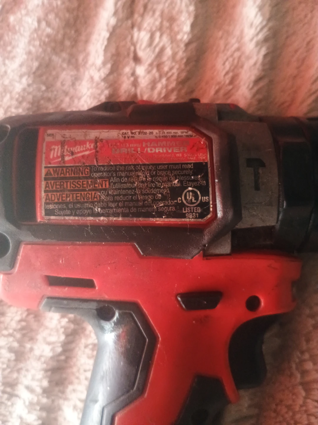 Milwaukee 2702-20 Hammer Drill/Driver - photo 2