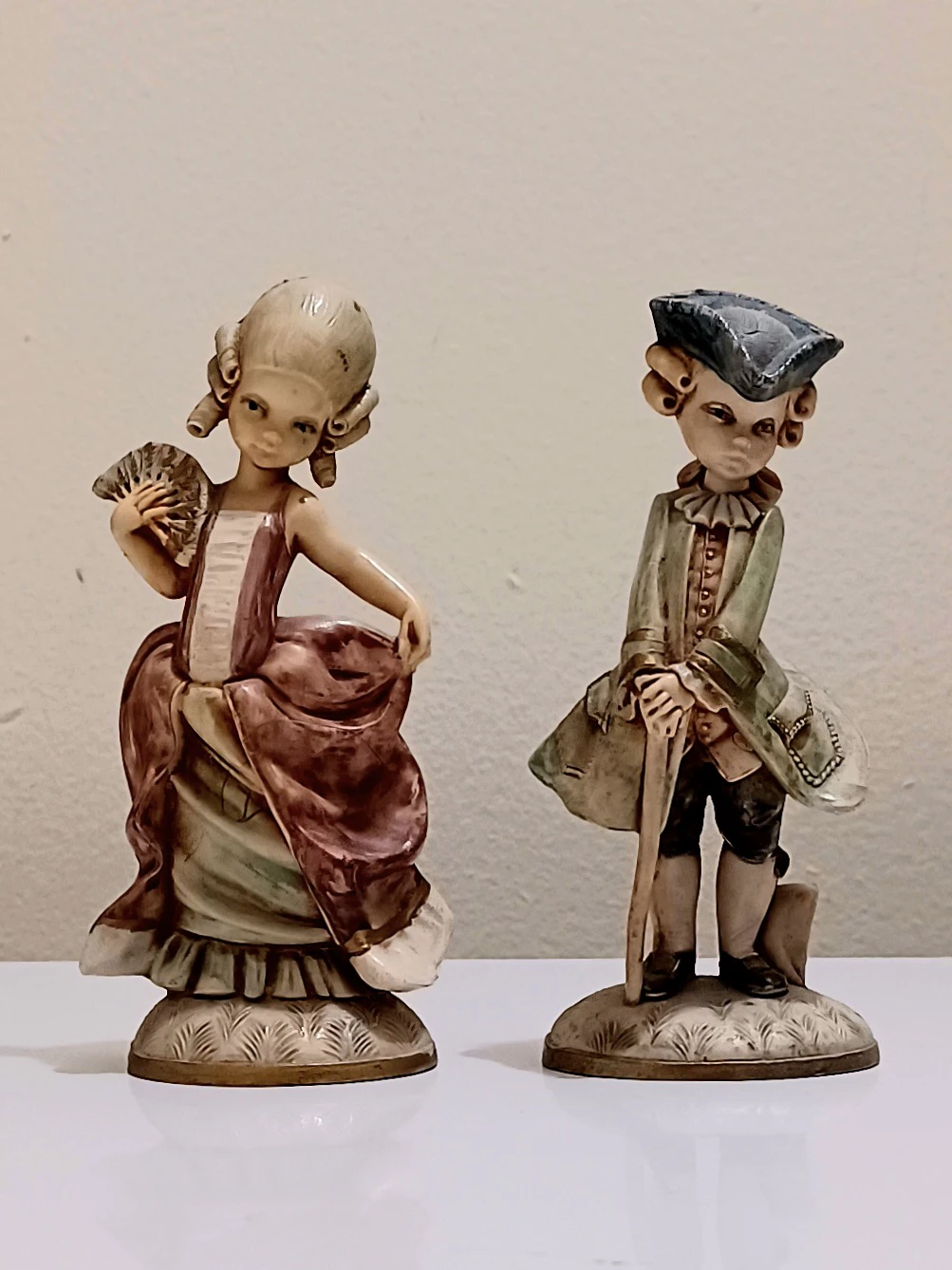 Vtg  Depose Italy Lefose Figurines