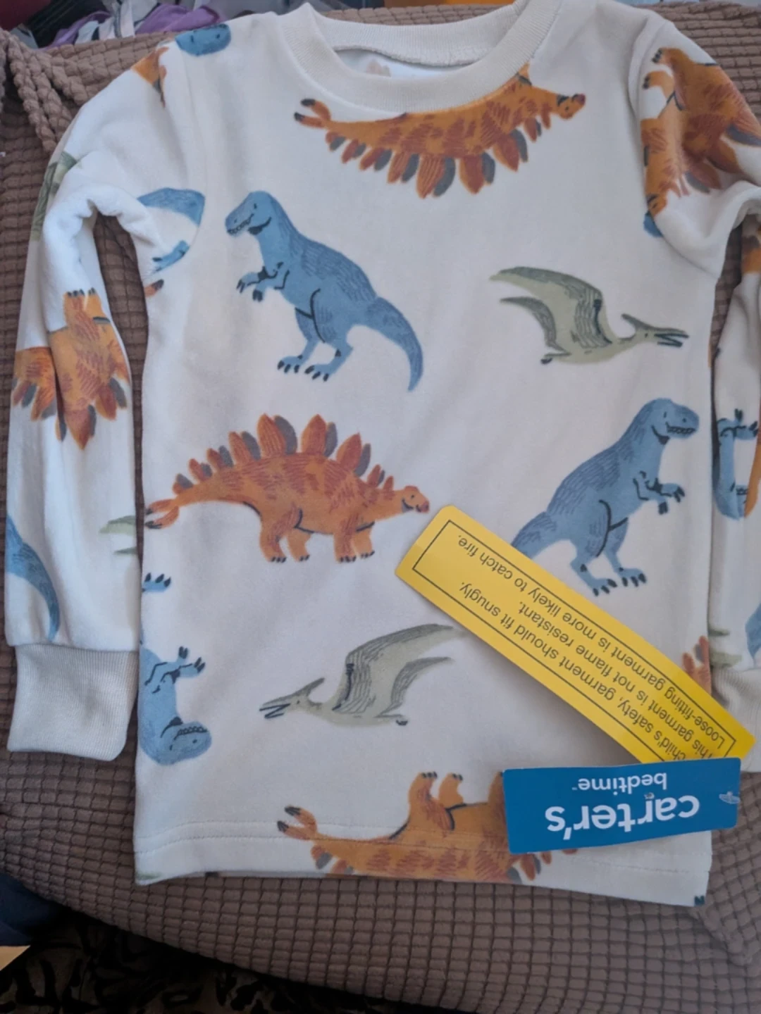 Carter's Dinosaur Print Pajama Top Size 2T