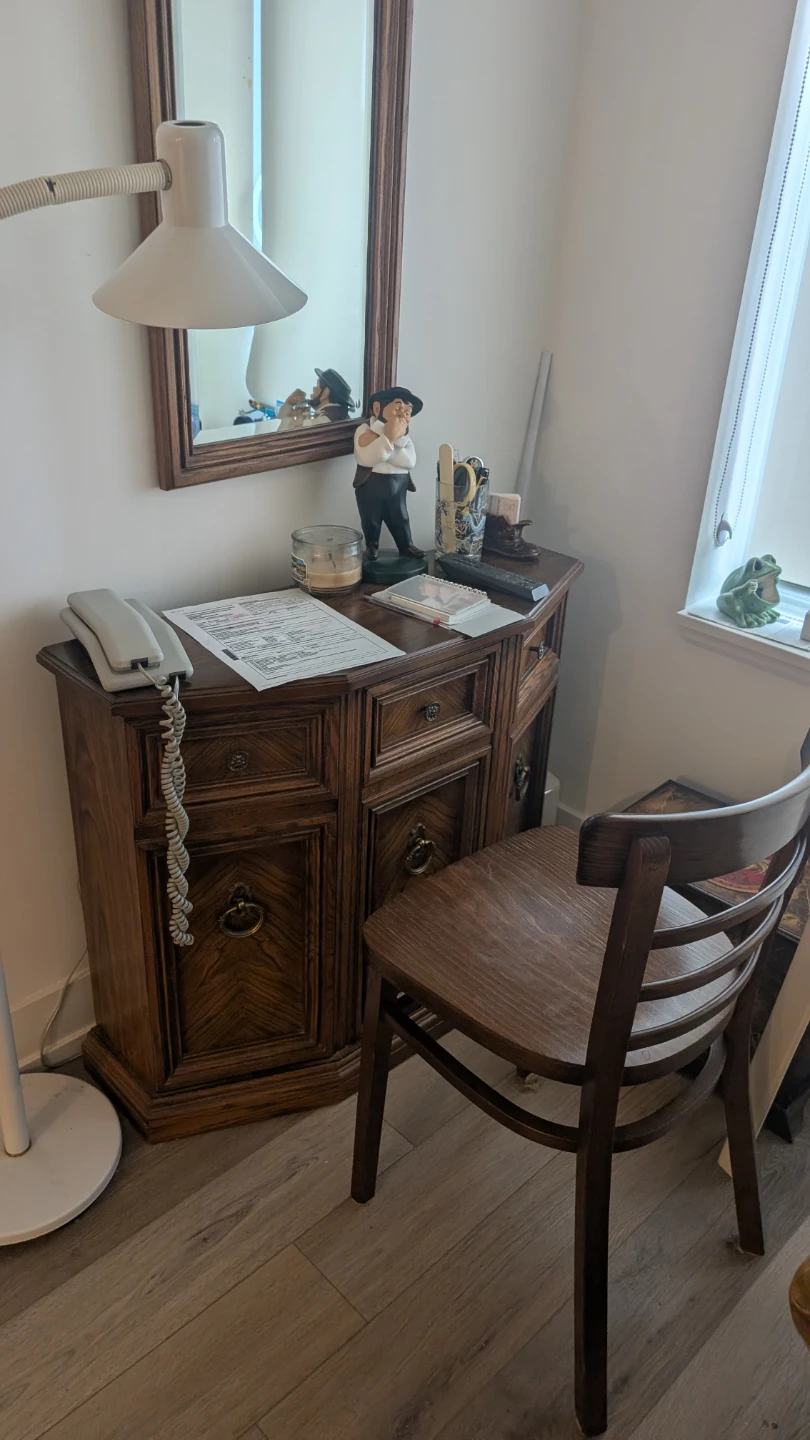 Vintage Octagonal Side Table