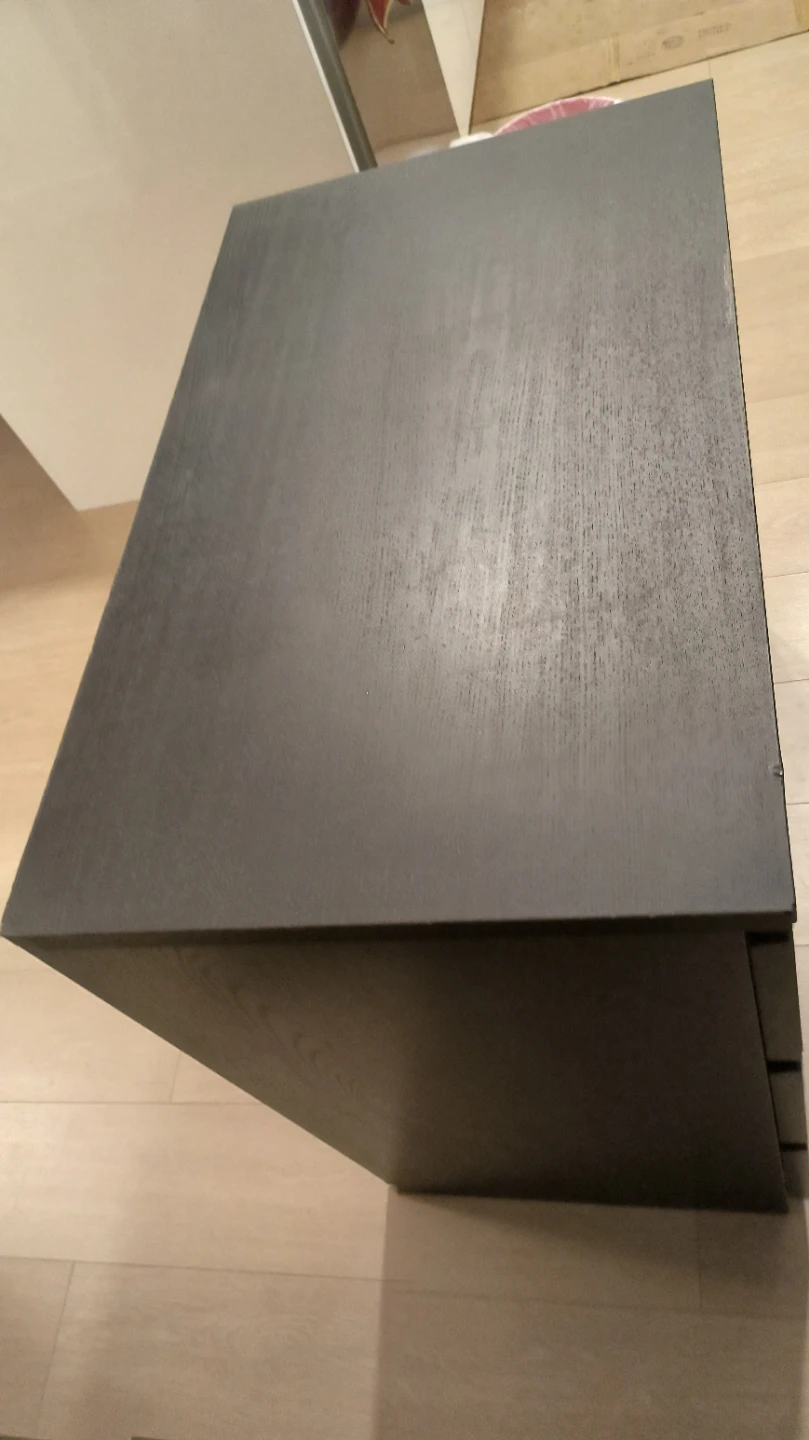 Ikea 3-Drawer Dark Brown Dresser - photo 2