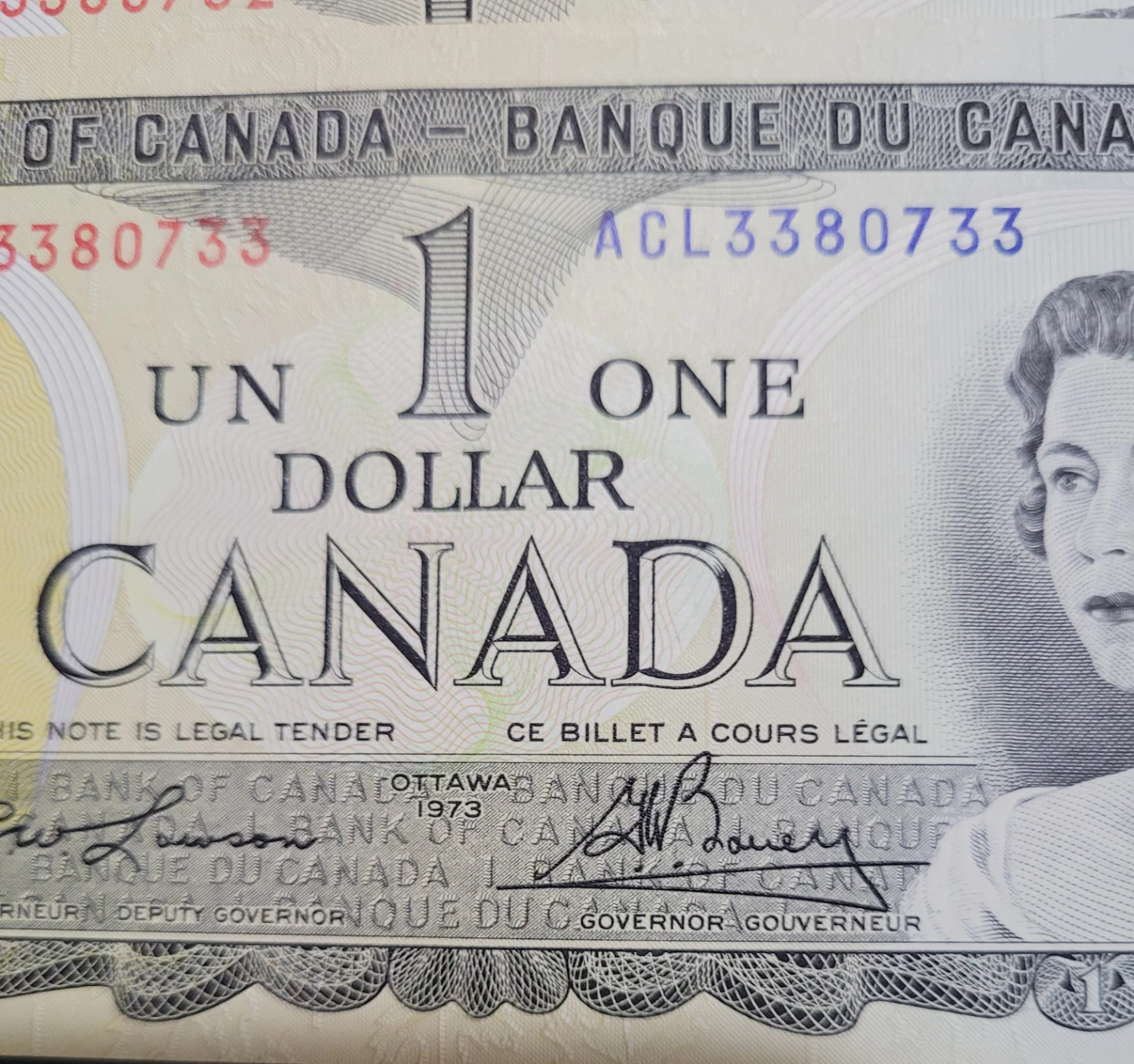 Uncirculated Canadian Dollars Banknotes - photo 4