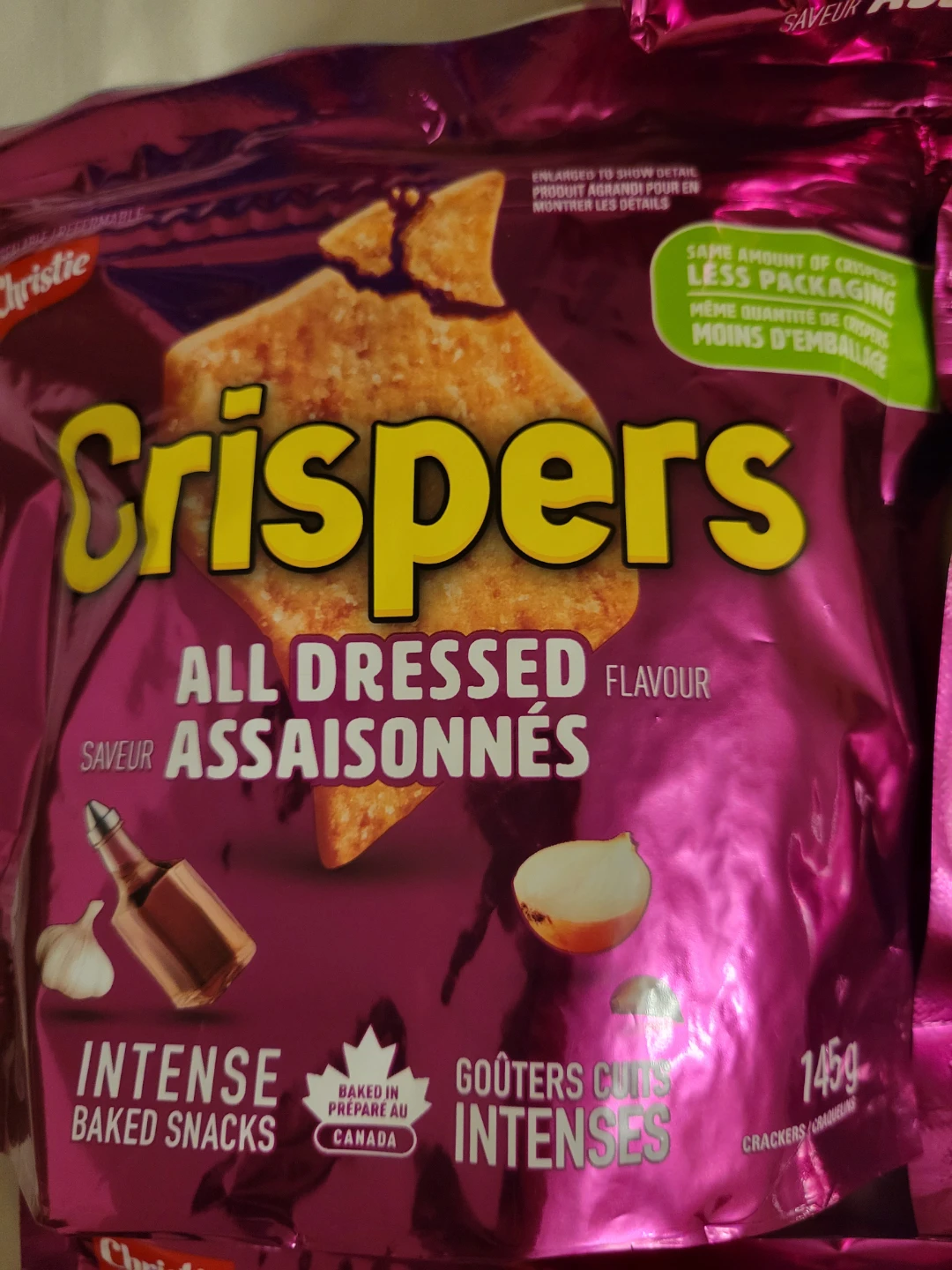 5 Bags of Christie Crispers All Dressed Flavour - photo 2