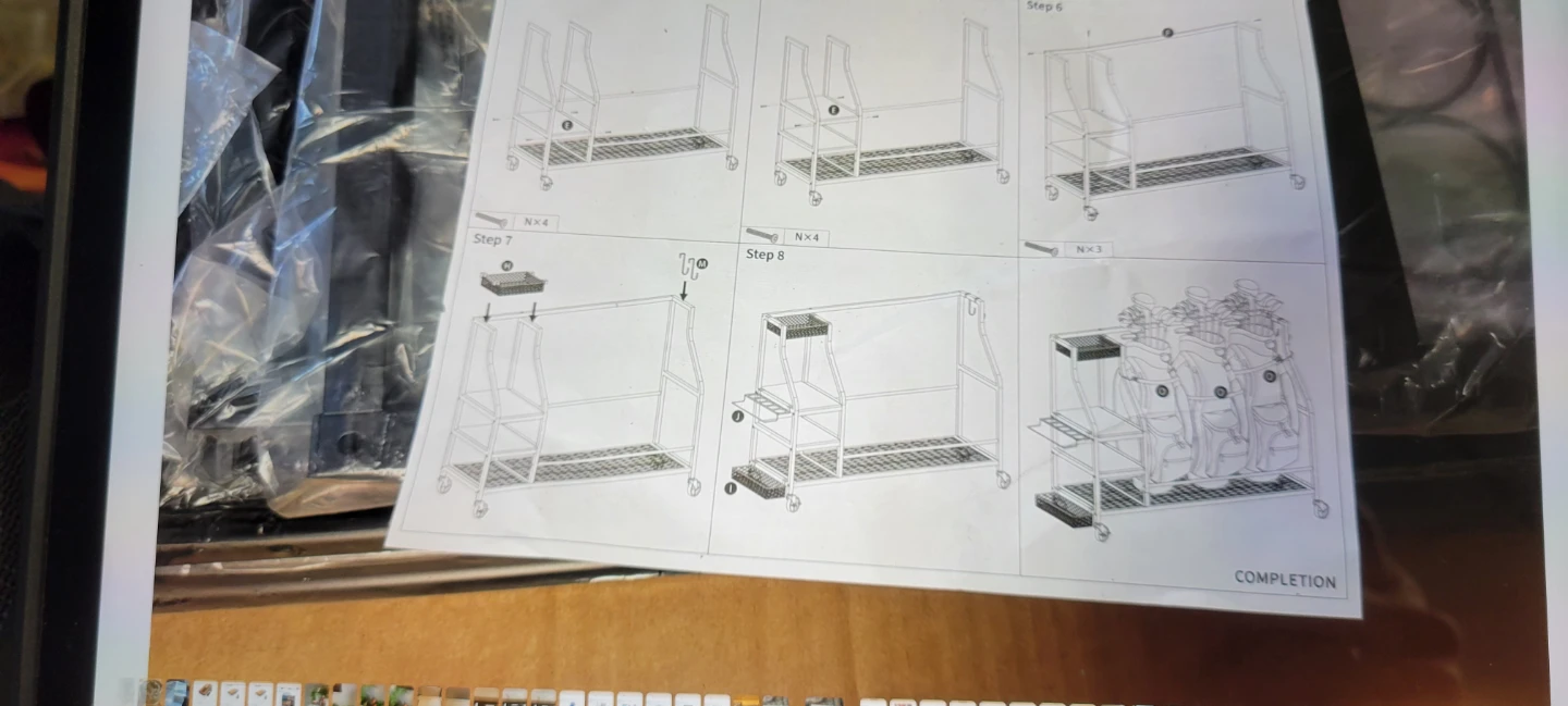 Bnib. Rolling golf bag storage rack - photo 2