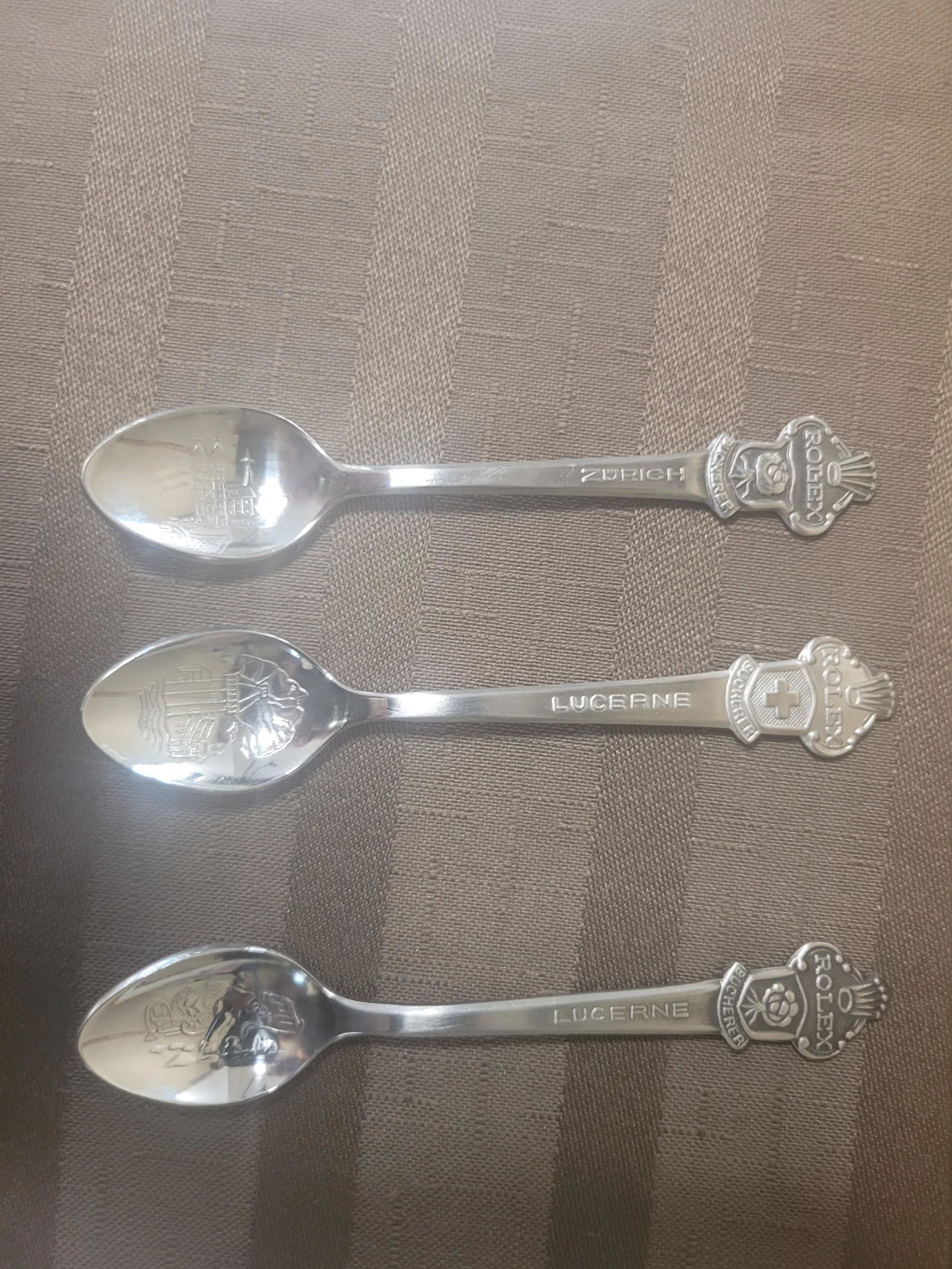 3 x Rolex Bucherer collectible spoons - photo 2