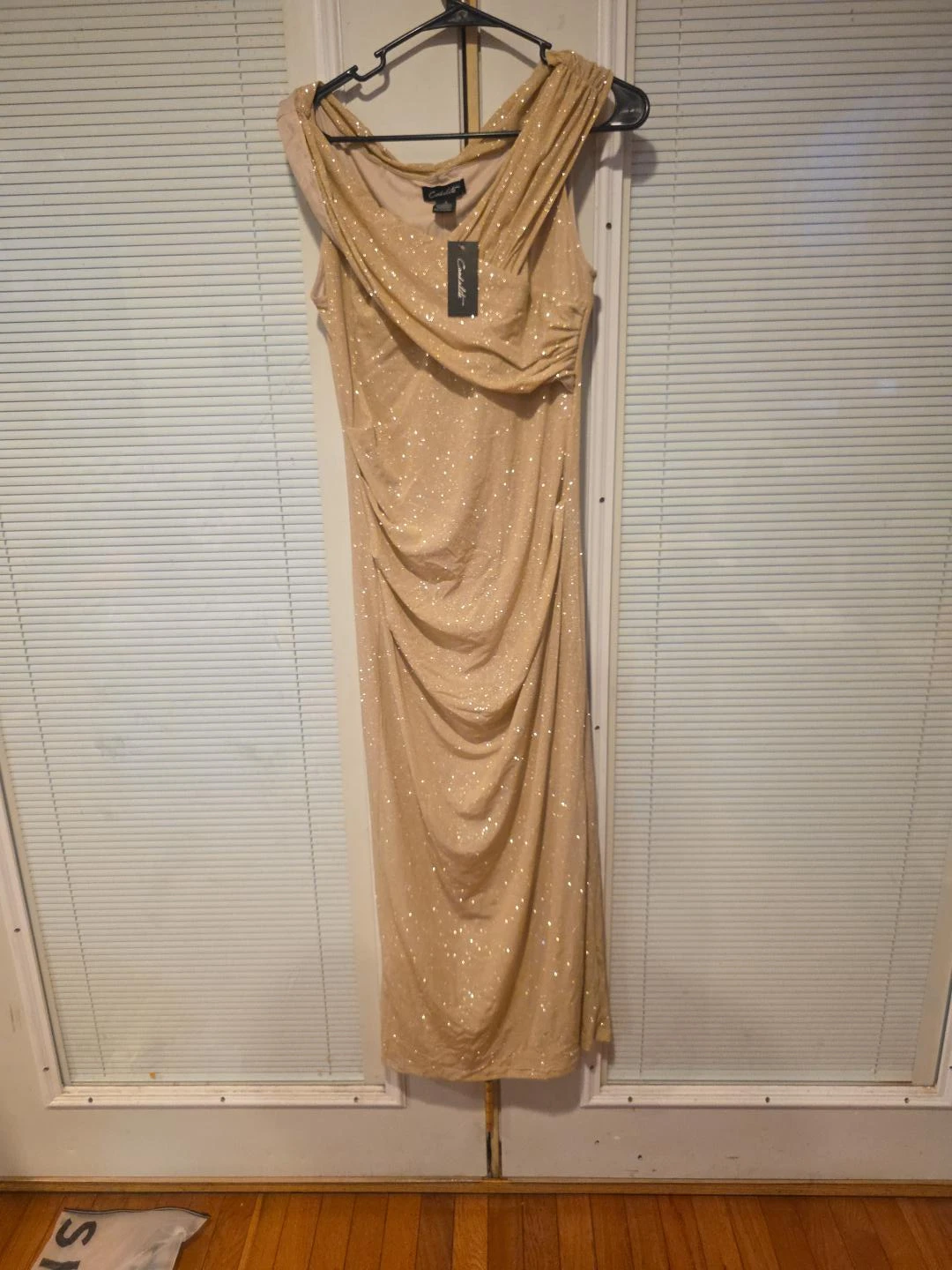 Candidite Gold Shimmer Gown Size Small - photo 2