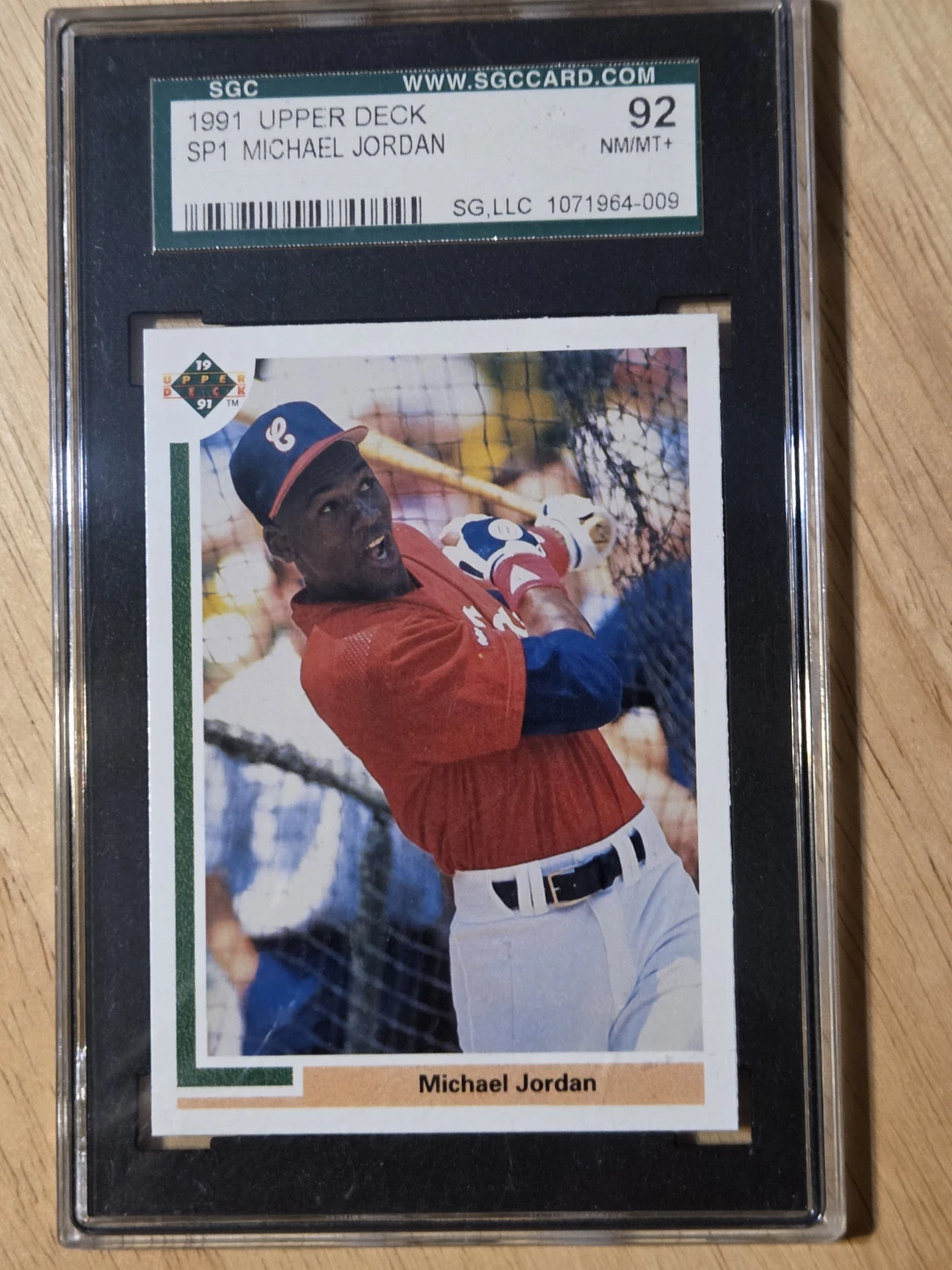 1991 Upper Deck Michael Jordan SP1 SGC 92