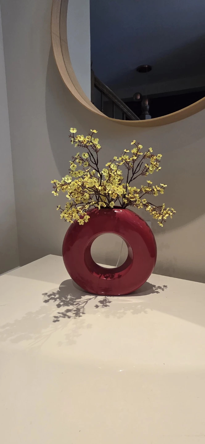 Vase + Artificial Flowers - photo 2
