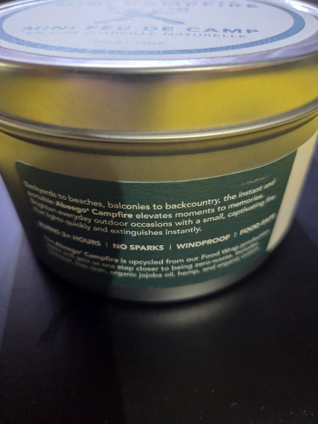 Abeego Mini Campfire Natural Beeswax - photo 2