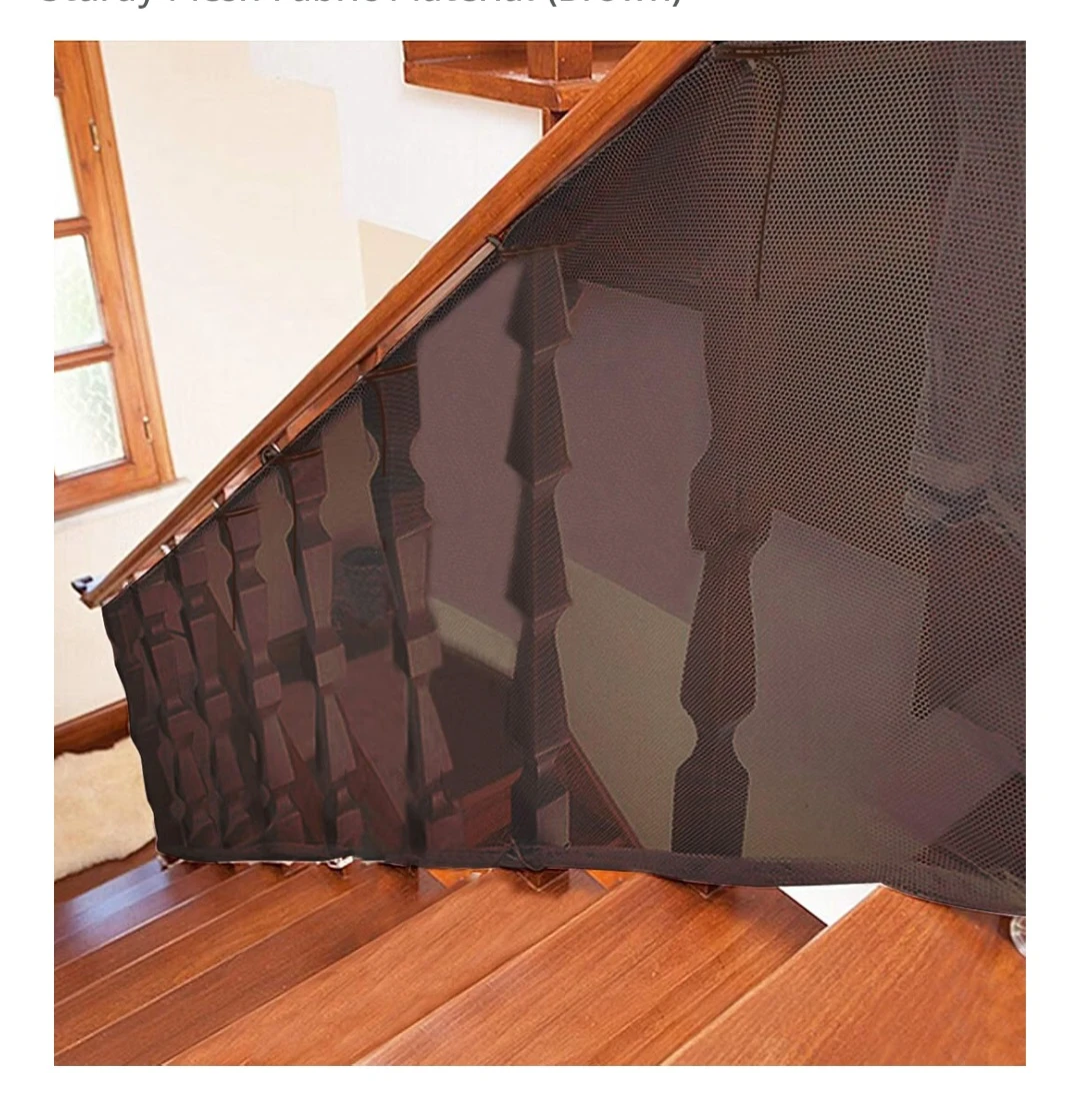 Adsoner Child Safety Rail Netting Brown - photo 2