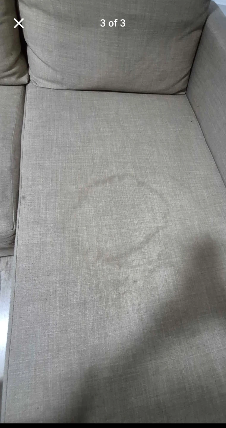 Beige sectional sofa - photo 3