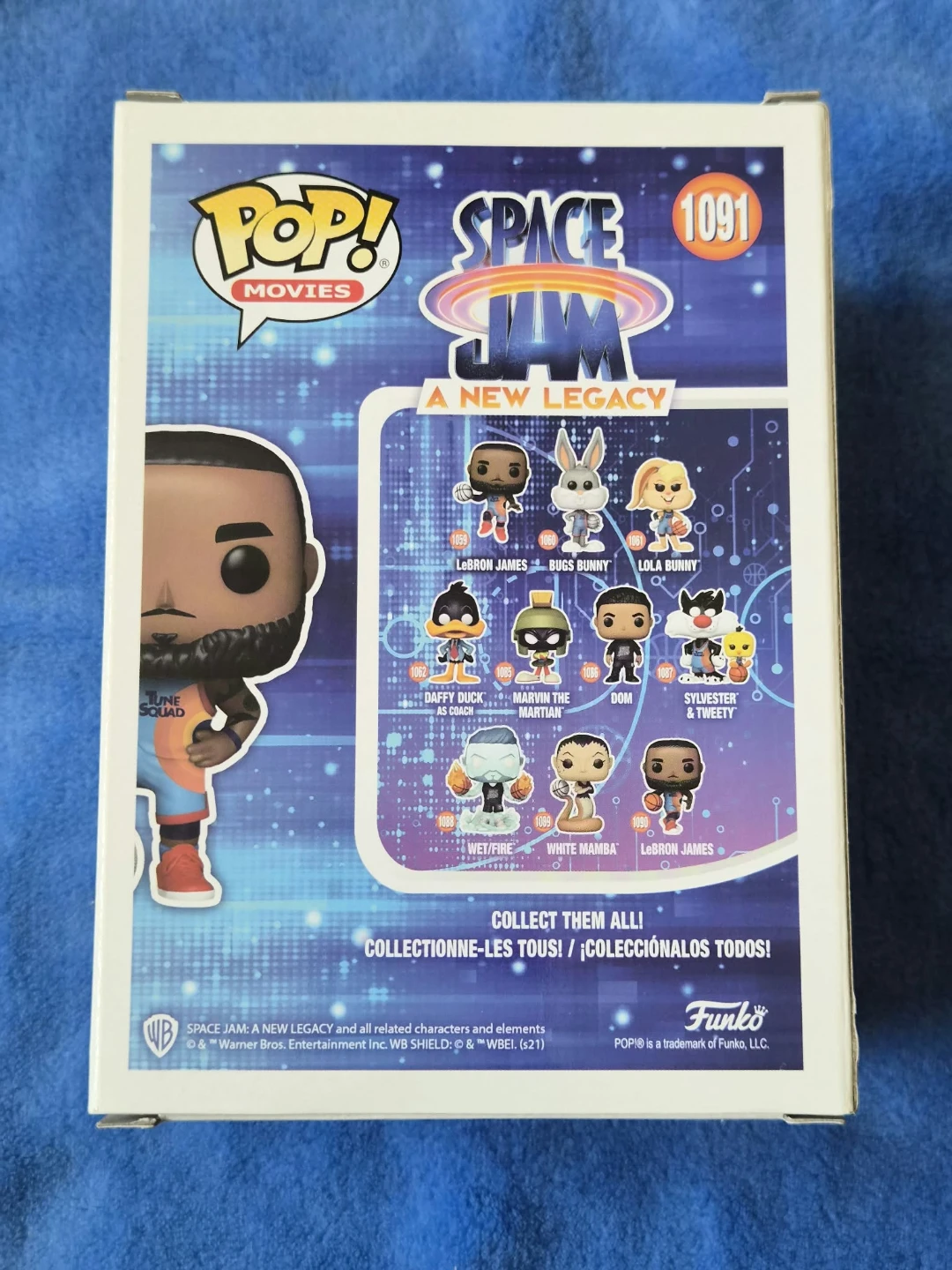 Read Bio | (Space Jam) Amazon Exclusive #1091 LeBron James Funko - photo 5