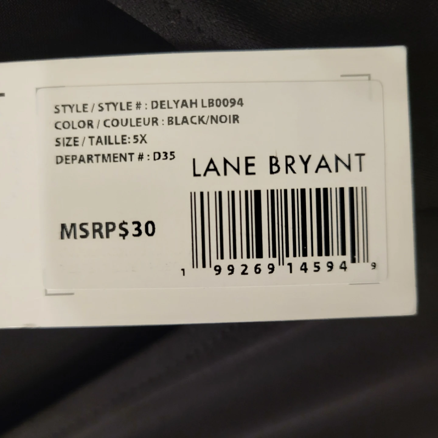 Lane Bryant Delyah Sleeveless Dress Black - photo 4