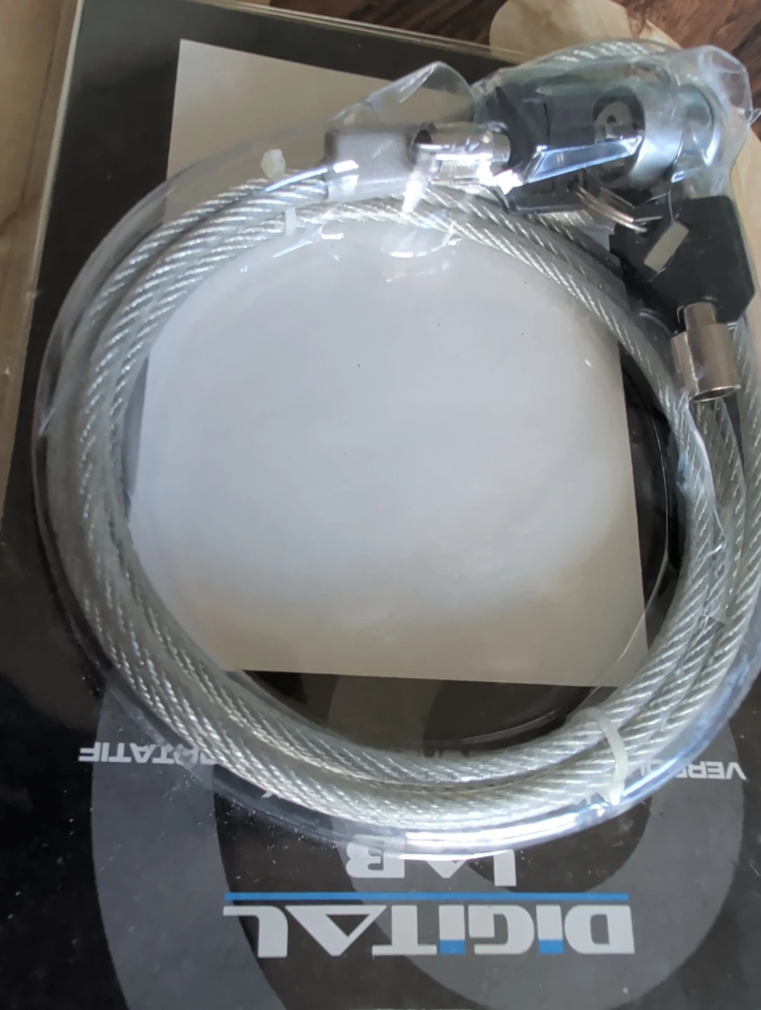 Digital Lab Keyed Laptop Lock
