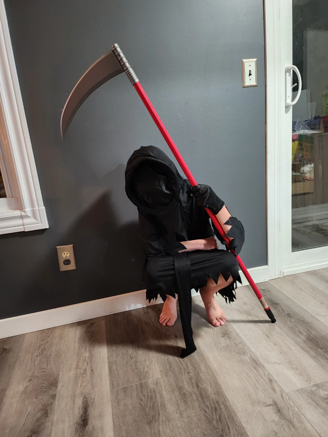 Kids Grim Reaper Costume Size- (Small 4-6) - photo 4